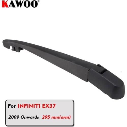 KAWOO Car Rear Wiper Blade Blades Back Window Wipers Arm For Infiniti EX37 Hatchback (2009-) 295mm Car Accessories Styling