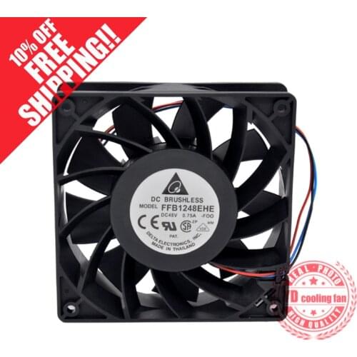 Brand new DELTA FFB1248EHE 12038 48V 0.75A cooling fan