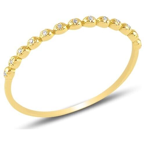 Yarımtur Diamond Ring