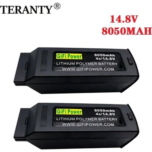 1-2PCS 14.8V 8050mAh Large Capacity Battery 14.8V 4S Upgraded Replacement Lipo Battery Drone Battery For Yuneec Typhoon H H480