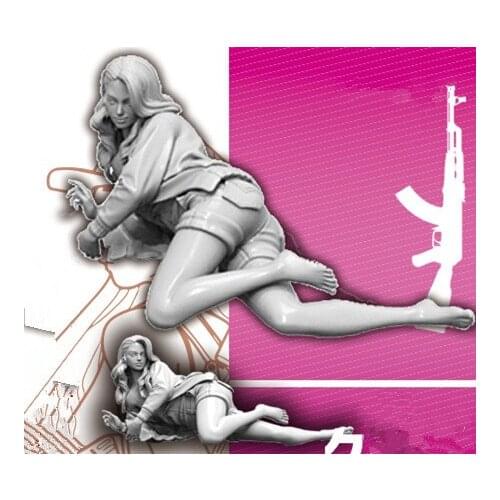 1/35 Resin Figure Model Kit Unassambled Unpainted X329