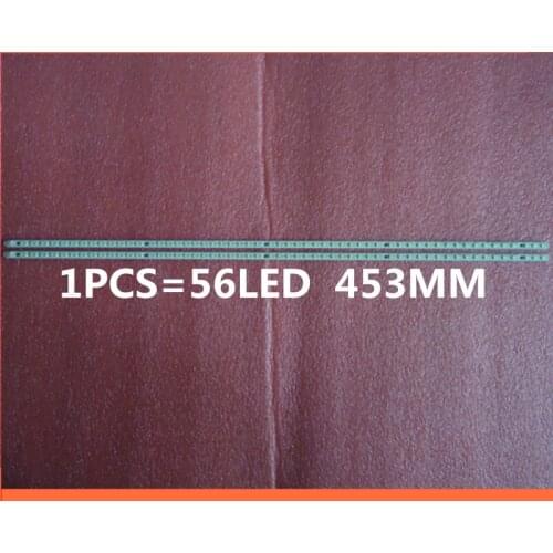 2piece/lot FOR Toshiba LED Strips (2) 40UX600U LJ64-02267A LJ64-02268A 1piece=56LED 453MM