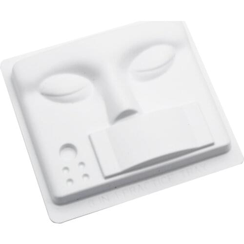 3 In 1 New Design Plastic Material Lash Mannequin Head For Eyelash Extensions Teaching Training Practice Head For Lash Extension