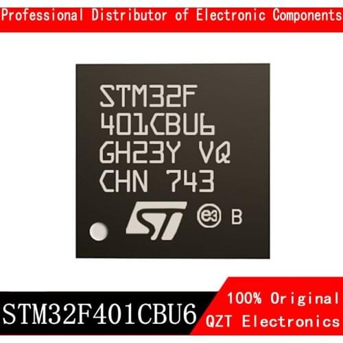 5pcs/lot new original STM32F401CBU6 STM32F401 UFQFPN48 microcontroller MCU In Stock