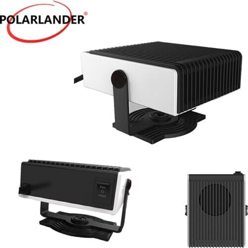 Car Heater Defroster 12V 150W Adjustable Cooler and Heater Demister Heater Fan Grid Air Outlet Home Office High Power Portable