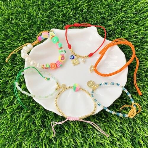 2021 For Lucky Gifts New Turkish Evil eye bracelet and Bangle Boy and Girl Friendship Bracelets