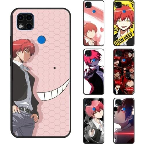 Karma Akabane Assasination Classroom Case For Xiaomi Redmi Note 8 Pro Note 9S 7 8T Note 9 Pro Funda For Redmi 9C 9 9A Cover