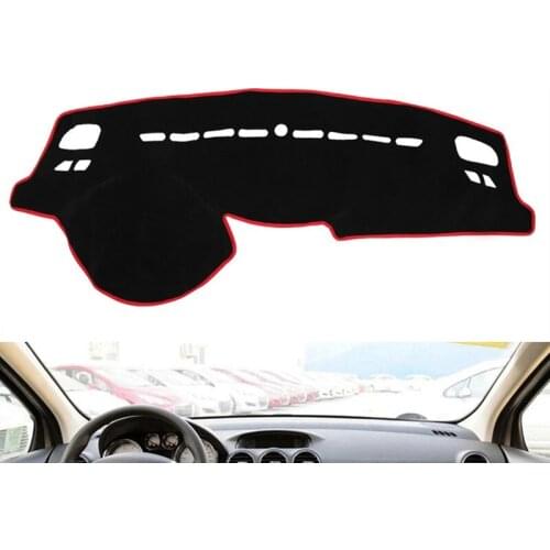 For Peugeot 308 408 2008-2013 Left/Right Hand Drive 1PC Car Dashboard Mats Cover Sun Shade Dashboard Cover Capter