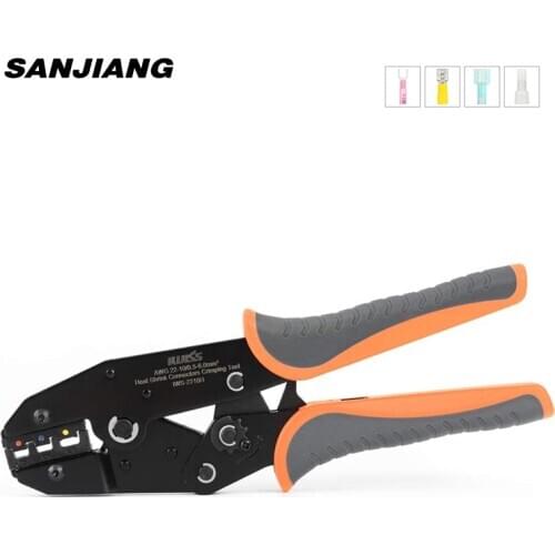 IWS-2210H Crimping pliers kit Heat Shrink Connectors Crimping Tool range 1-6mm2 new dedicated electrician tools