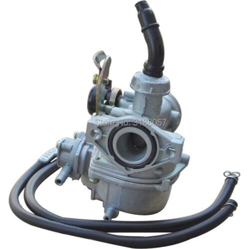 PZ 19mm Cable Choke Carby Carburetor with petcock valve for 70 90 110cc 125cc PIT Quad Dirt Bike ATV Buggy Roketa SUNL Kazuma Go