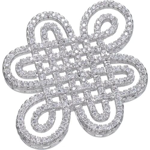 37*29mm Charms For Earrings Jewelry Accessories For Making Earrings Metal End Caps Jewelry findings For Hair Accessories