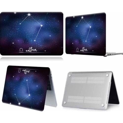 Libra Pattern Fasion New Touch Bar Laptop Case For Apple Macbook 12/Air 11 13 A2337/Pro 13(A2251 A2289) 15 16 /Pro 13 A2338
