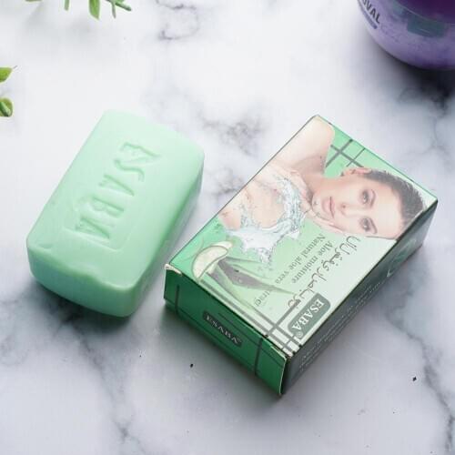 New 100g Aloe Vera Soap Skin Care Detoxification Oil-control Skin-whitening Healthy Soaps Blanqueador Piel Handmade Sapone V3N8