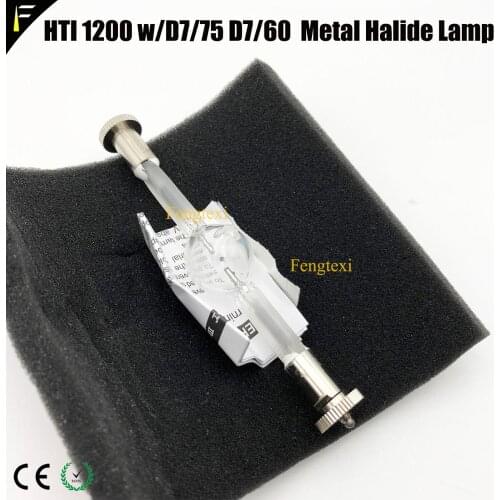 Original Quality Short Arc HTI 1200W/D7/60/75 hti 1200 Stage Club Disco Computer Moving Head Spot Light Bulb Metal Halide Lamp