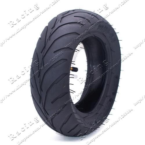 90 / 65 - 6.5 Front Tire& 90/65-6.5 Inner Tube Bent Valve fits 49cc Mini Dirt Bike e Scooter Mini Moto