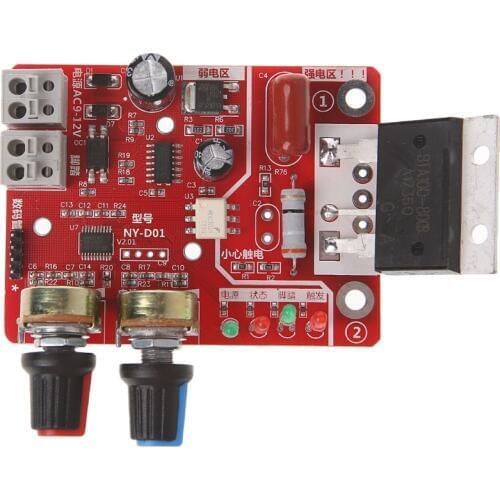 Spot Welder Time Control Board 100A Updating Current Controller with Digital Display