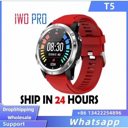 Smart Watch T5 Mens And Womens Blood Pressure Measurement Heart Rate Monitoring Movement Smart Watch For Huawei Xiaomi