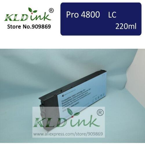 [KLD Ink] T6065 Compatible ink cartridge for Stylus Pro 4800 Printer ( 1 cartridge with chip and DYE ink )