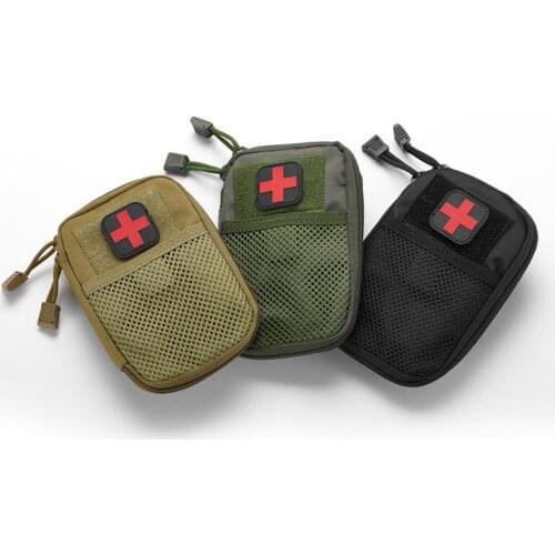 Resistant for Hiking First Aid Bag Travel Home Car Emergency Treatment Portable Military First Aid Kit Bug Out Bag Arm Bag