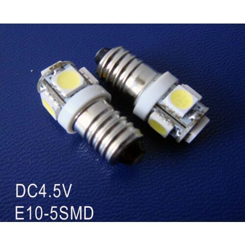 High quality DC4.5V E10 led,E10 5V,E10 led,E10 light 4.5V,4.5V E10 Bulb,E10 4.5V Lamp,E10 Lamp,E10 5V 1W,free shipping 20pcs/lot