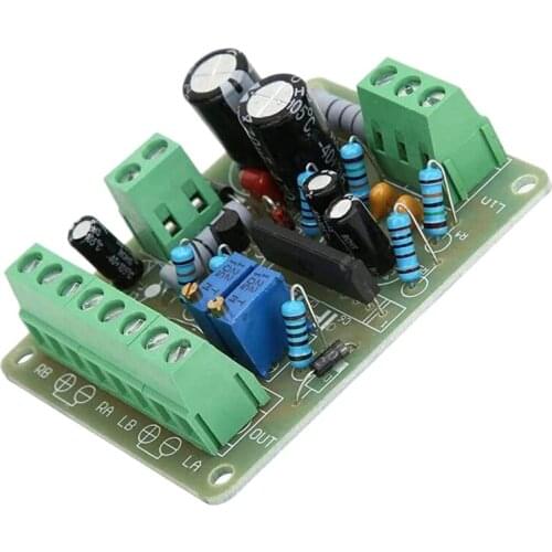 Power Amplifier,TA7318P Audio Power Amplifier DC 12V Amplifier Meter for Audio Level Testing