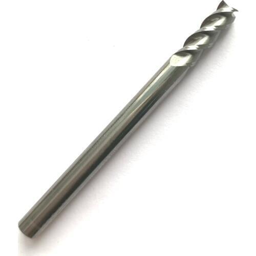 1pc 4mm D4*11*D4*50 HRC50 3 Flutes Milling cutters for Aluminum CNC Tools Solid Carbide CNC flat End mills Router bits