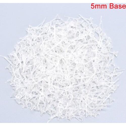 500pcs Earring Pin Rubber Pad Ear Post Stud Back Stoppers Blank Flat Cup Earrings Ear Clip Plastic Pins Earrings Jewelry