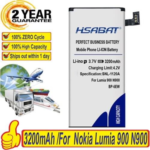 Battery for Nokia Lumia 900 N900 Lumia900 3200mAh BP-6EW