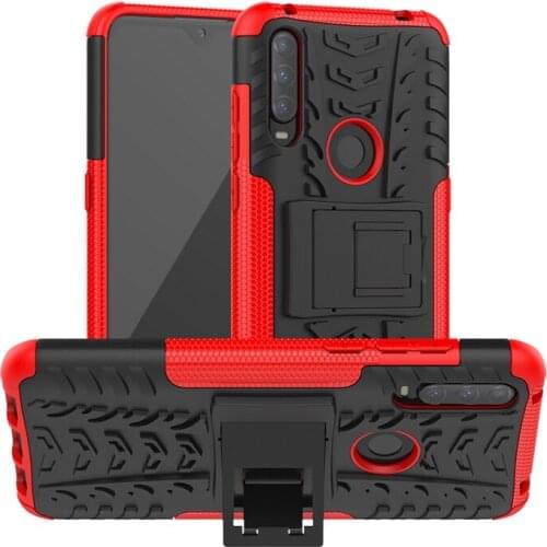 Kickstand Armor Case For Alcatel 3L 2020 Case Silicone Hybrid Stand Shockproof Cover For Alcatel 3L 2020 Phone Case Back Cover