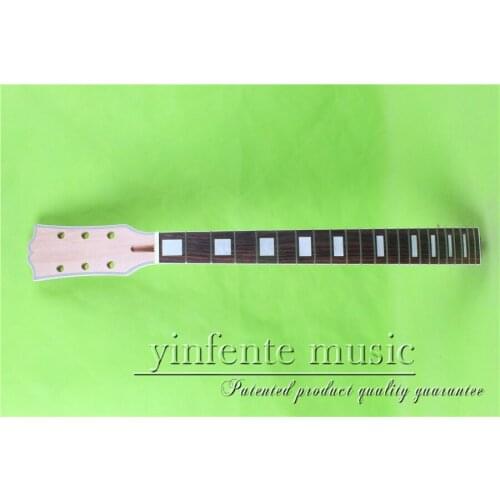 L -00140 # unfinished 24.75" Electric guitar neck fine quality rosewood fingerboard