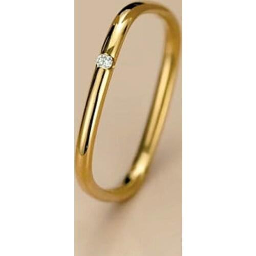 Square Wedding Engagement Ring Real 925 Sterling Silver Rings For Women Cute Zircon Geometric Silver 925 Jewelry Gift