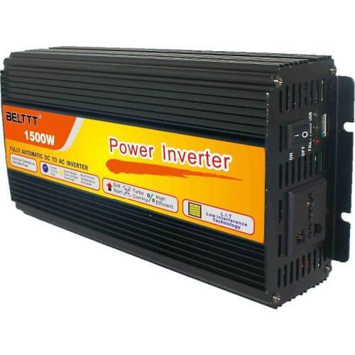 Free shipping DC12V to AC 1500W modified sine wave power inverter larger power inverter solar inverter