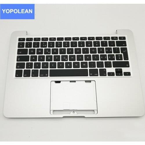 New SW Swiss Switzerland Keyboard For Macbook Pro Retina 13" A1502 with backlit with topcase Keyboard 2013 2014 Years