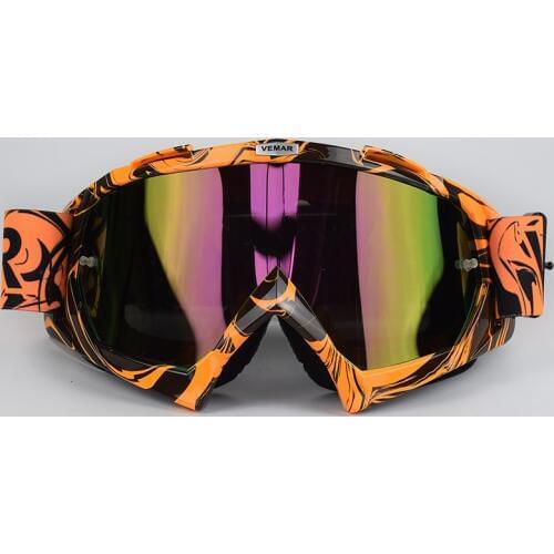 Motocross Goggles Glasses Ski Snowboard ATV Mask Oculos Gafas Motorcycle Helmet Dirt Bike MX Goggles for KTM kawasaki fans