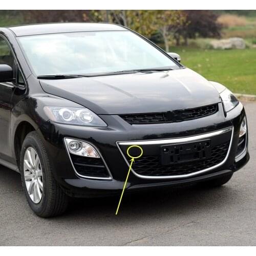 QDAEROHIVE Front Bumper Towing Hook Cover Trailer Cap for Mazda CX-7 CX7 2009 2010 2011 2012
