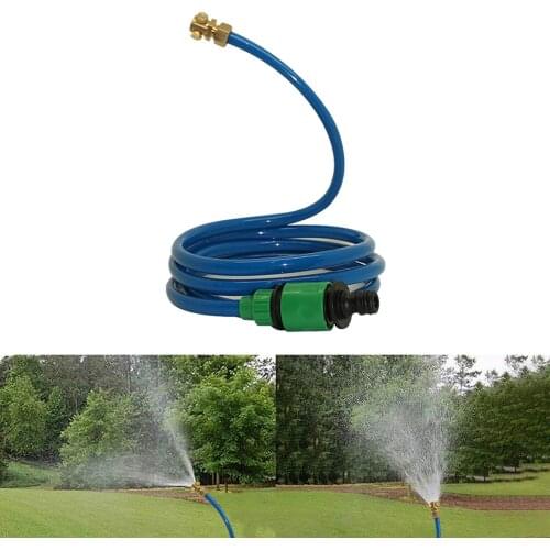 Sprayer Outdoor Spray Tube with Connector and Nozzle Irrigation Hose Watering Tube Line for Garden Swimming Pool Fast Cooling