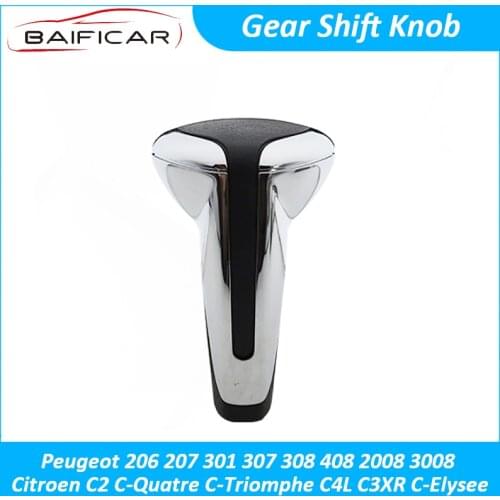 Baificar Brand New Genuine Gear Shift Knob Speed Lever Shifter Head 2403AF For Peugeot 307 308 Citroen C2 C-Triomphe Automatic