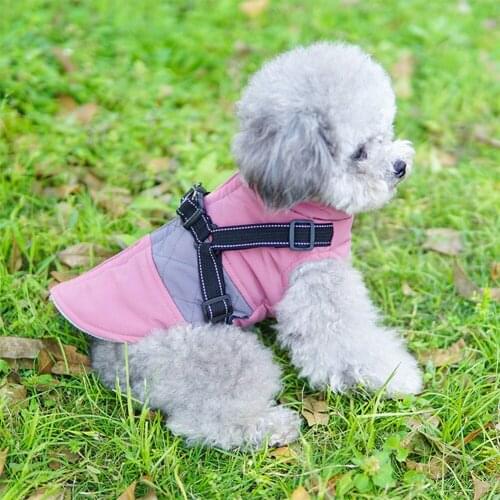 Warm Dog Clothes Winter Pet Dog Coat Jacket Vest Small Medium Large Dogs Clothes Puppy Chihuahua Outfit Clothing