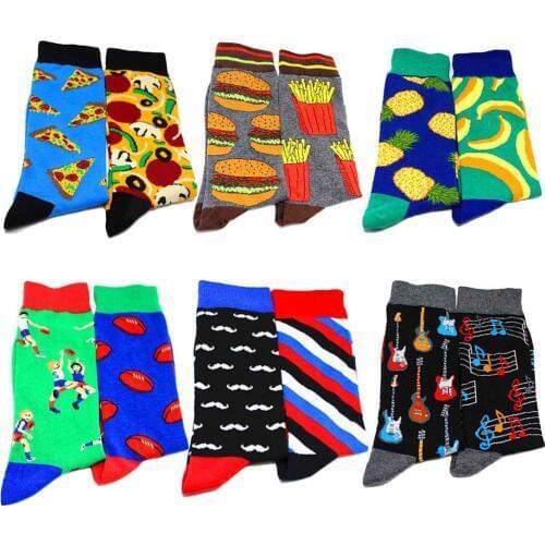 VISAMENTS Men's Colored Socks