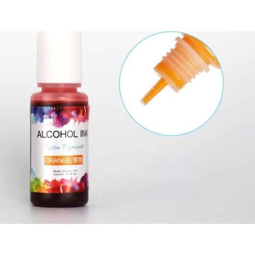 24 High Concentrated Alcohol-Base Ink Pigment Epoxy Resin Paint Colour Dye Craft