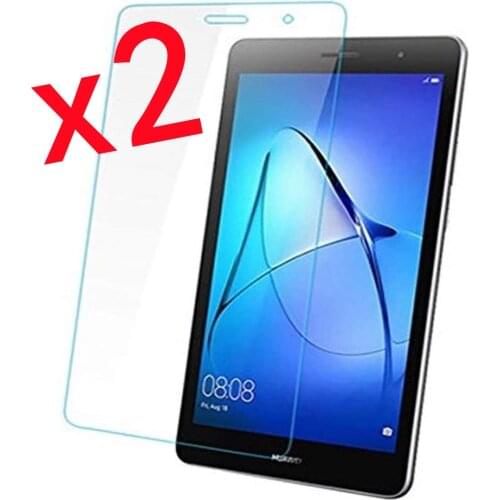 2Pcs Tablet Tempered Glass Screen Protector Cover for Huawei MediaPad T3 8.0 Inch HD Full Coverage Protective Film