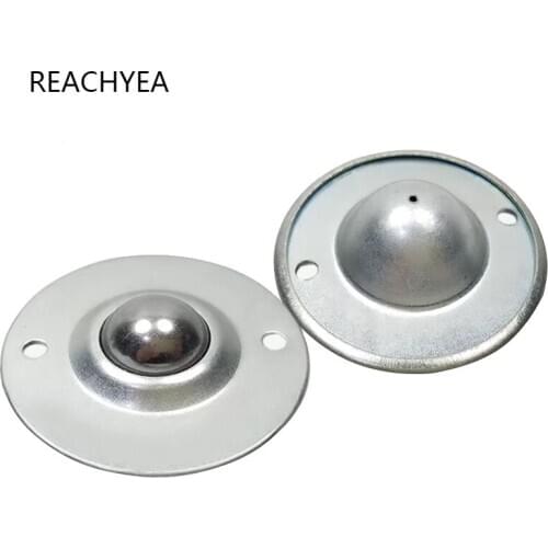 5PCS/Lot CY12b/16b/19b/22b/25b/30b/38b Steel Ball Flying Saucer Mounted Roller Transfer Bearing Unit Caster Conveyor Ball Wheel