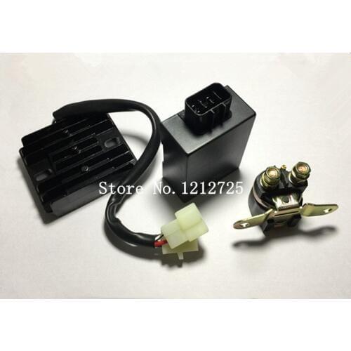 AN125 HS125T Scooter Digital Ignition CDI Box Voltage Regulator starter relay AN 125 Three-phase Voltage Regulator