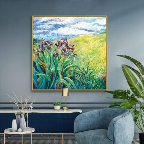 EECAMAIL DIY Diamond Painting Orioles Modern Luxury Living Room Dining Room Background Wall Decoration Hanging Painting No Frame