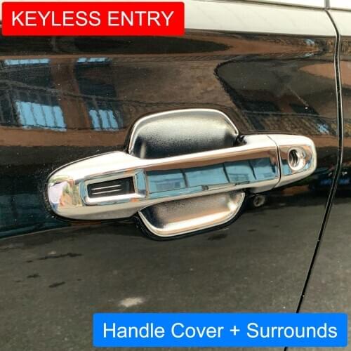 Chrome Door Handle Cover & Surrounds Accessories For Subaru Forester 2019 2020