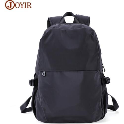 JOYIR Waterproof Men Backpack 15.6inch Laptop Backpack USB Charging Pack School Teenage Mochila Bag Casual DayPack
