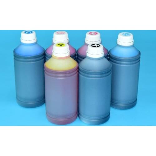 500ML*6Colors Water Based Dye Ink For HP Designjet 5000 5500 81 705 5000Ps 5100 5500 Plus Plotters