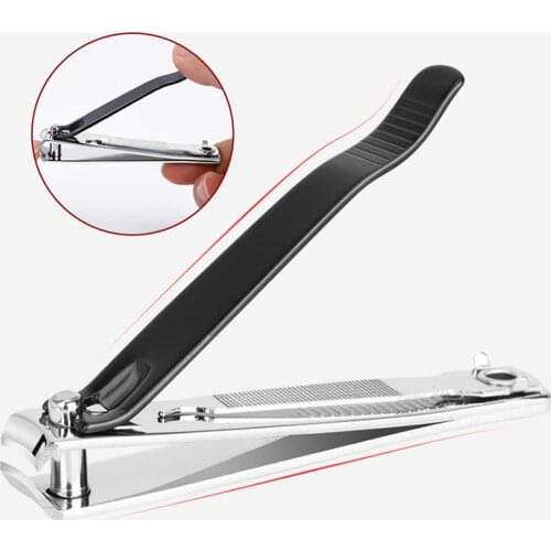 Nail Clipper Stainless Steel Cutter Nipper Trimmer Knife Manicure Pedicure Tools Professional Finger Toe 2 Style Clippers Set