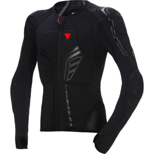 Dain Motorcycle Jacket Protective Gear Motocross Undershirt Armour with Protectors Moto Racing Body Armor Men Moto Armor Black