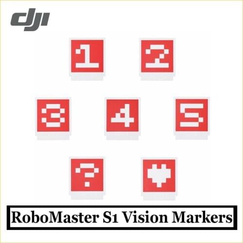 Original DJI RoboMaster S1 Vision Markers Durable paper material Self-supporting supports 44 Vision Markers